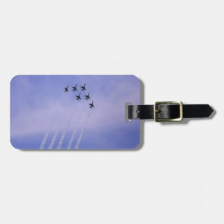Fighter Jet Soaring Luggage Tag