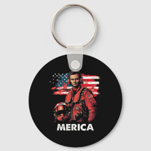 Fighter Jets Abraham Lincoln 4th Of July Boys Amer Key Ring