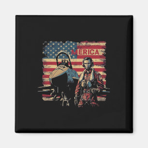 Fighter Jets Abraham Lincoln 4th Of July Boys Amer Magnet