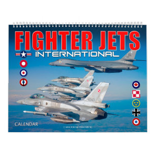 FIGHTER JETS INTERNATIONAL CALENDAR
