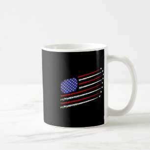 Fighter Jets With Usa American Flag 4th Of July Ce Coffee Mug