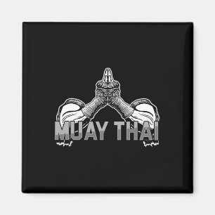 Fighter Muay Thai Sports Mma Martial Arts Thailand Magnet