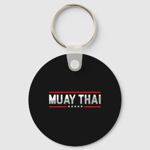 Fighter Muay Thai Sports Mma Thailand Boxing Marti Key Ring