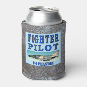 FIGHTER PILOT F-4 PHANTOM CAN COOLER
