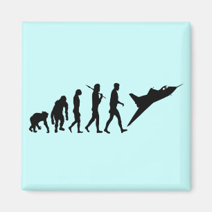 Fighter pilot flying Tees and Airforce pilot gifts Magnet