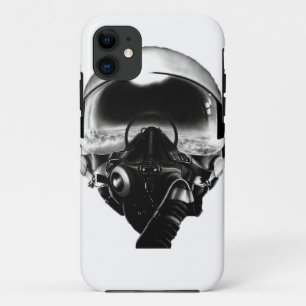 Fighter Pilot Helmet iPhone 11 Case