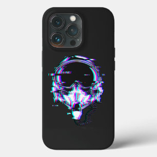 Fighter Pilot Helmet glitch effect maximum speed   iPhone 13 Pro Case