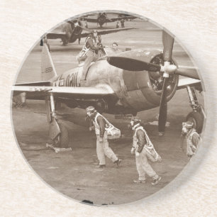 Fighter Pilots Training on P-47 Thunderbolts Coaster