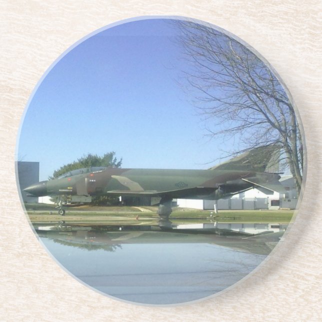 Fighter plane (F4-Phantom) Coaster (Front)