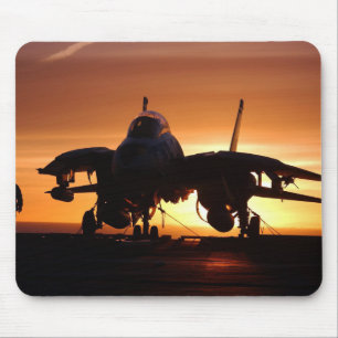 Fighter plane mouse pad