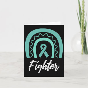 Fighter Polycystic Kidney Disease Awareness Card