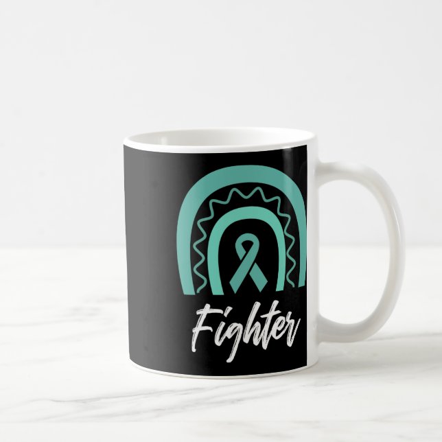 Fighter Polycystic Kidney Disease Awareness  Coffee Mug (Right)