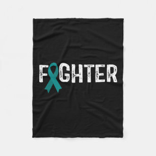 Fighter Post Traumatic Stress Disorder Awareness Fleece Blanket