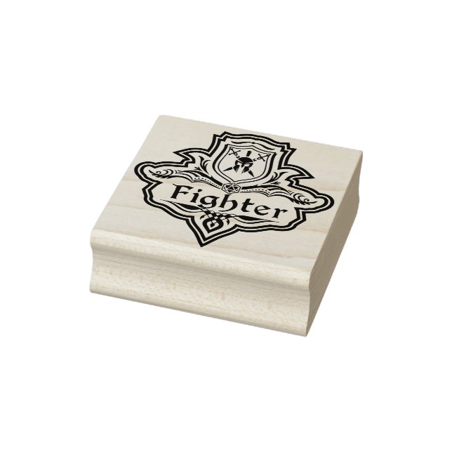 Fighter Rubber Stamp (Stamp)
