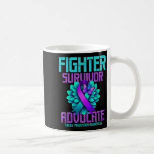 Fighter Survivor Advocate  Coffee Mug