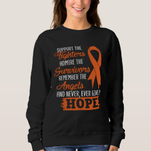 Fighter Survivor MS Warrior Multiple Sclerosis Awa Sweatshirt