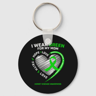 Fighter Women Men Gifts Mum Kidney Disease Awarene Key Ring