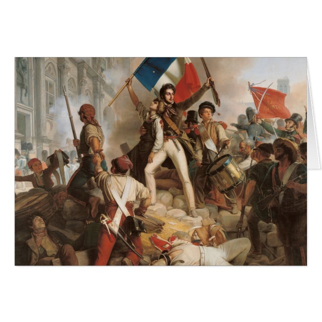 Fighting at the Hotel de Ville (Front Horizontal)