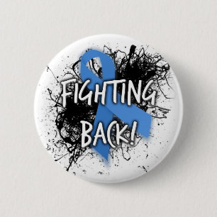 Fighting Back 6 Cm Round Badge