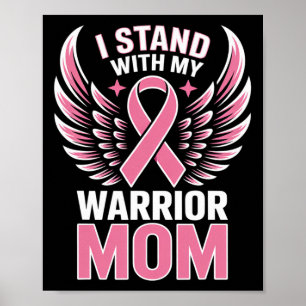 Fighting Breast Cancer Kids Girls Women. Breast Ca Poster