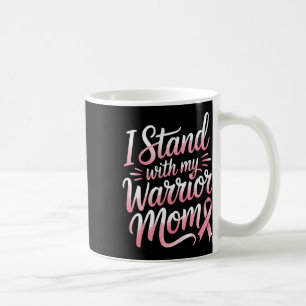 Fighting Breast Cancer Men Kids Son. Breast Cancer Coffee Mug