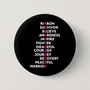 Fighting Breast Cancer Still Strong Breast Cancer 6 Cm Round Badge