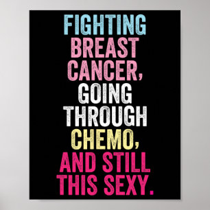 Fighting Breast Cancer Still Strong Breast Cancer Poster