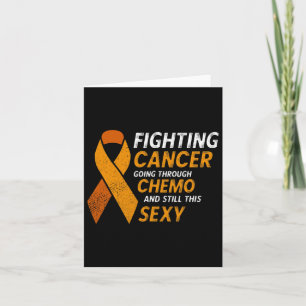 Fighting Cancer Leukaemia Blood Cancer Awareness Card