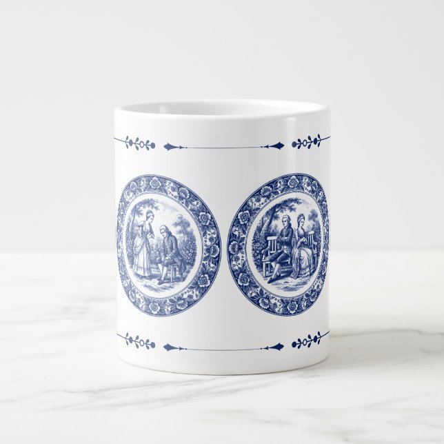 Fighting Couple Mug (Front)