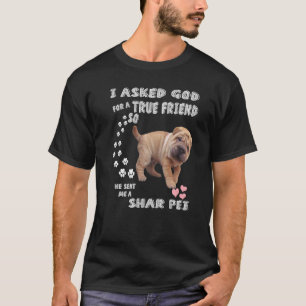 Fighting Dog Cantonese Shar Pei Mum Dad Chinese Sh T-Shirt