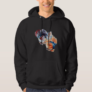 Fighting Fish Betta Fish Fighting Hoodie
