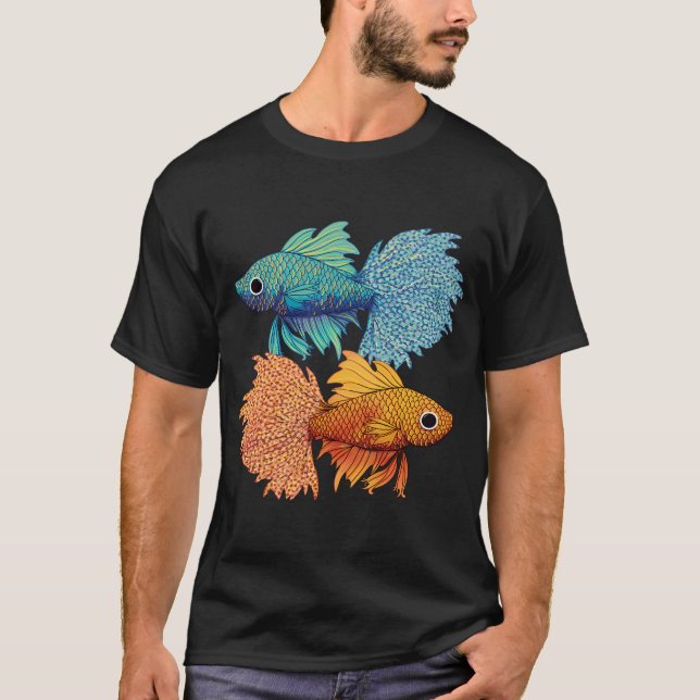 Fighting Fish T-Shirt (Front)
