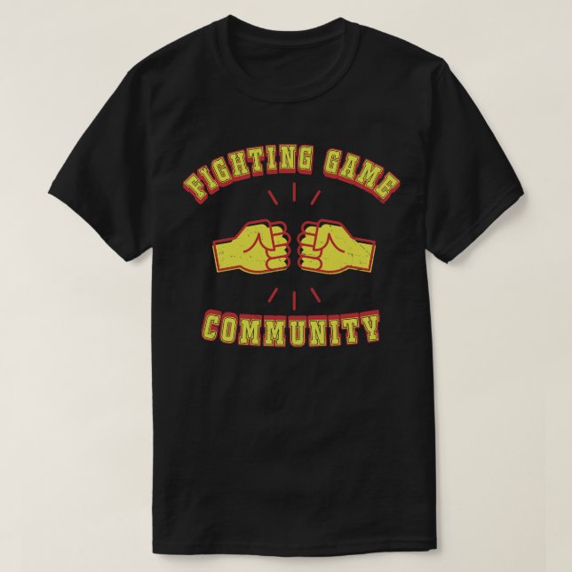 Fighting Game Community T-Shirt (Design Front)