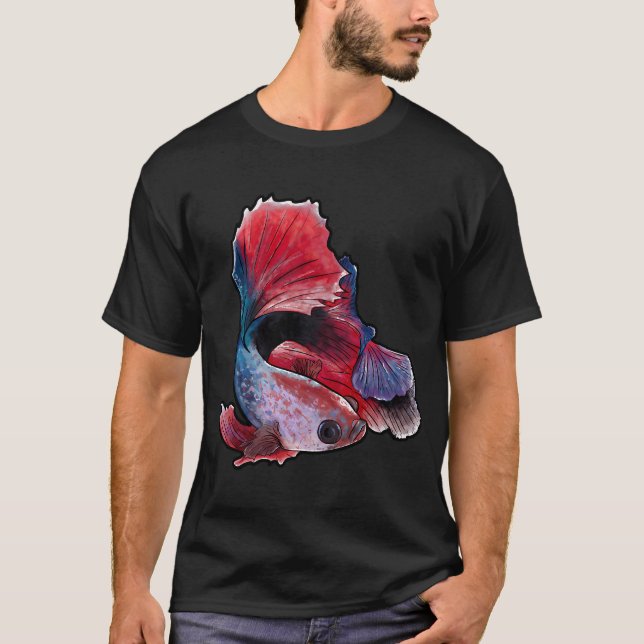 Fighting Koi fish T-Shirt (Front)