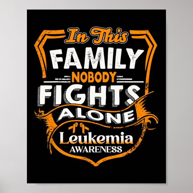 Fighting  - Leukaemia Awareness  Poster (Front)
