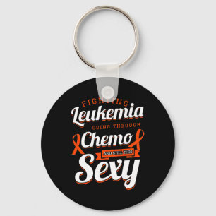 Fighting Leukaemia Blood Cancer Chemotherapy Gift Key Ring