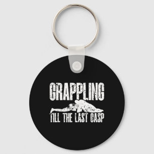 Fighting Mixed Martial Arts Mma Brazilian Jiu Key Ring