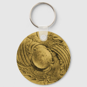 FIGHTING OF GRYPHONS KEY RING