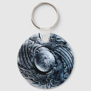 FIGHTING OF GRYPHONS KEY RING