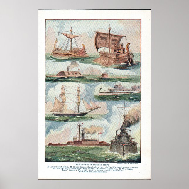 Fighting Ships Poster (Front)