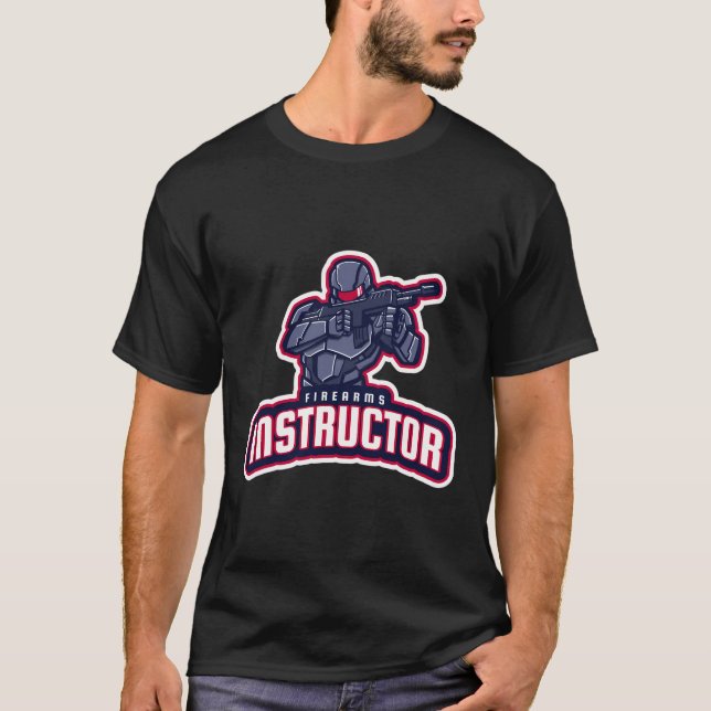 Fighting Soldier Inspired Firearms Instructor T-Shirt (Front)