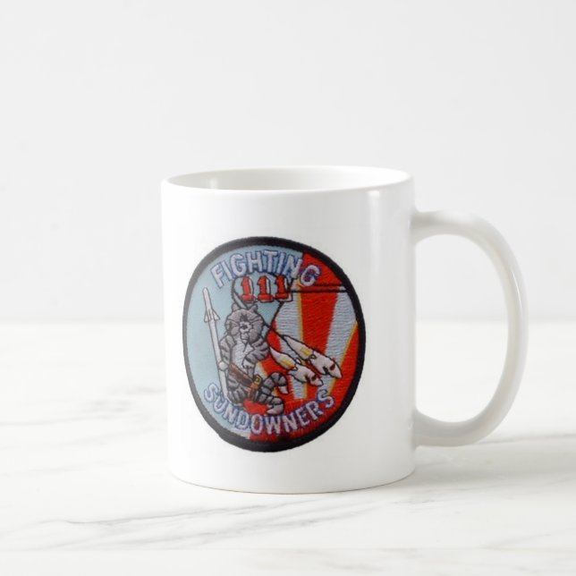 FIGHTING SUNDOWNERS VF-111 COFFEE MUG (Right)