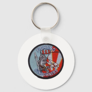 FIGHTING SUNDOWNERS VF-111 KEY RING