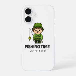Fighting Time – Let’s Fish iPhone Case