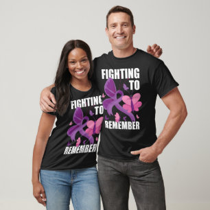 Fighting To Remember Alzheimer's Awareness T-Shirt