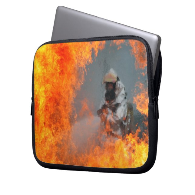 Fighting Wildfires Laptop Sleeve (Front Left)
