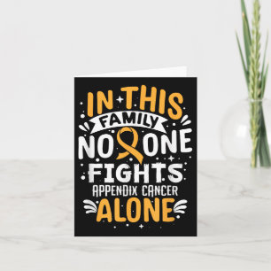 Fights- Appendix Cancer Awareness Supporter Card