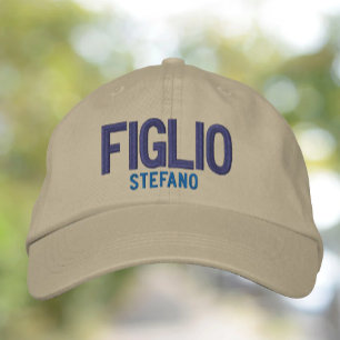 Figlio (Son) Personalised Embroidered  Hat