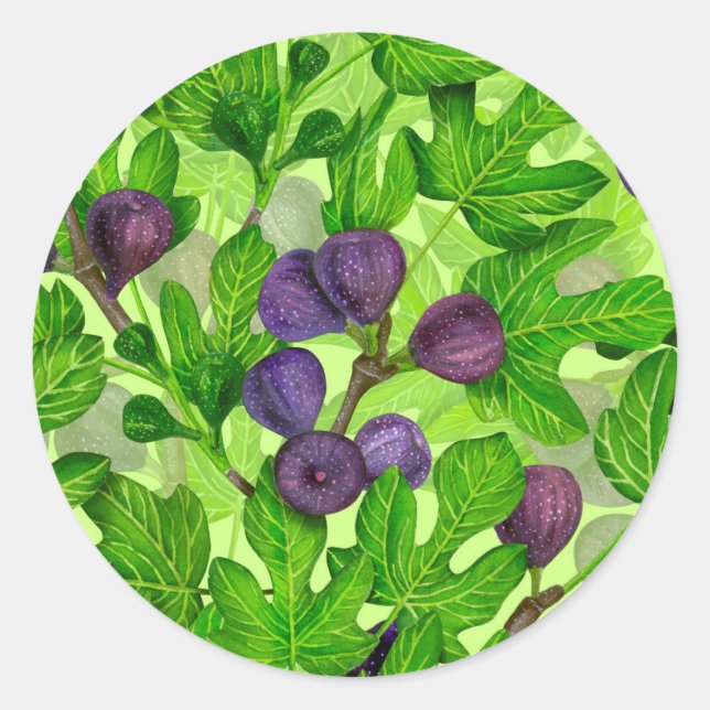 Figs 2 classic round sticker (Front)