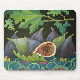 Figs on black 2014 mouse pad